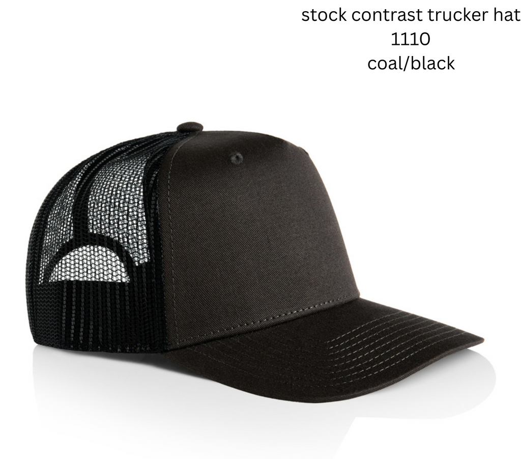 Stock Contrast Trucker Hat 1110