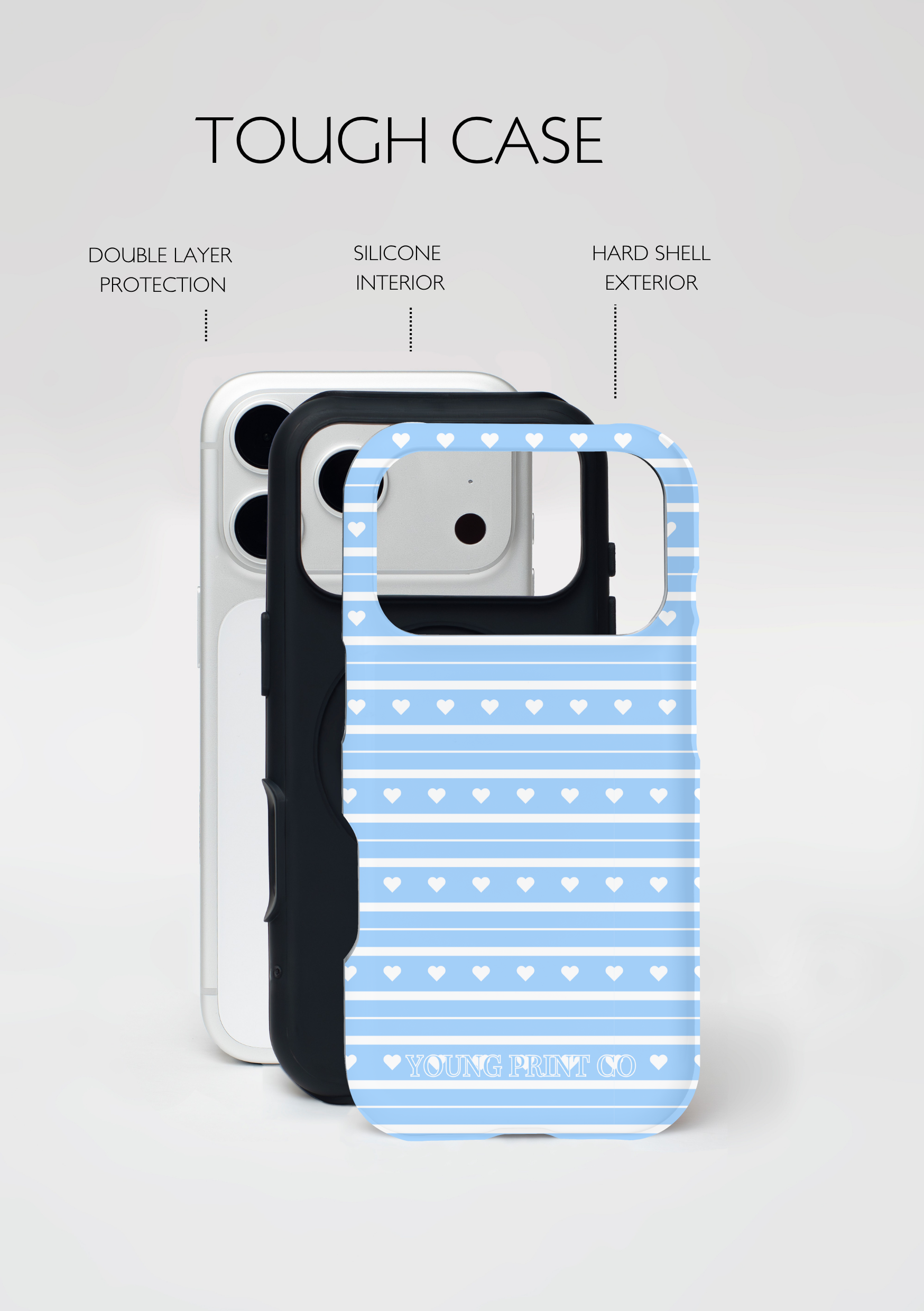 Blue Heart Stripe