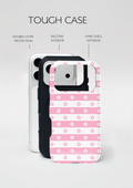 Pink Flower Stripe
