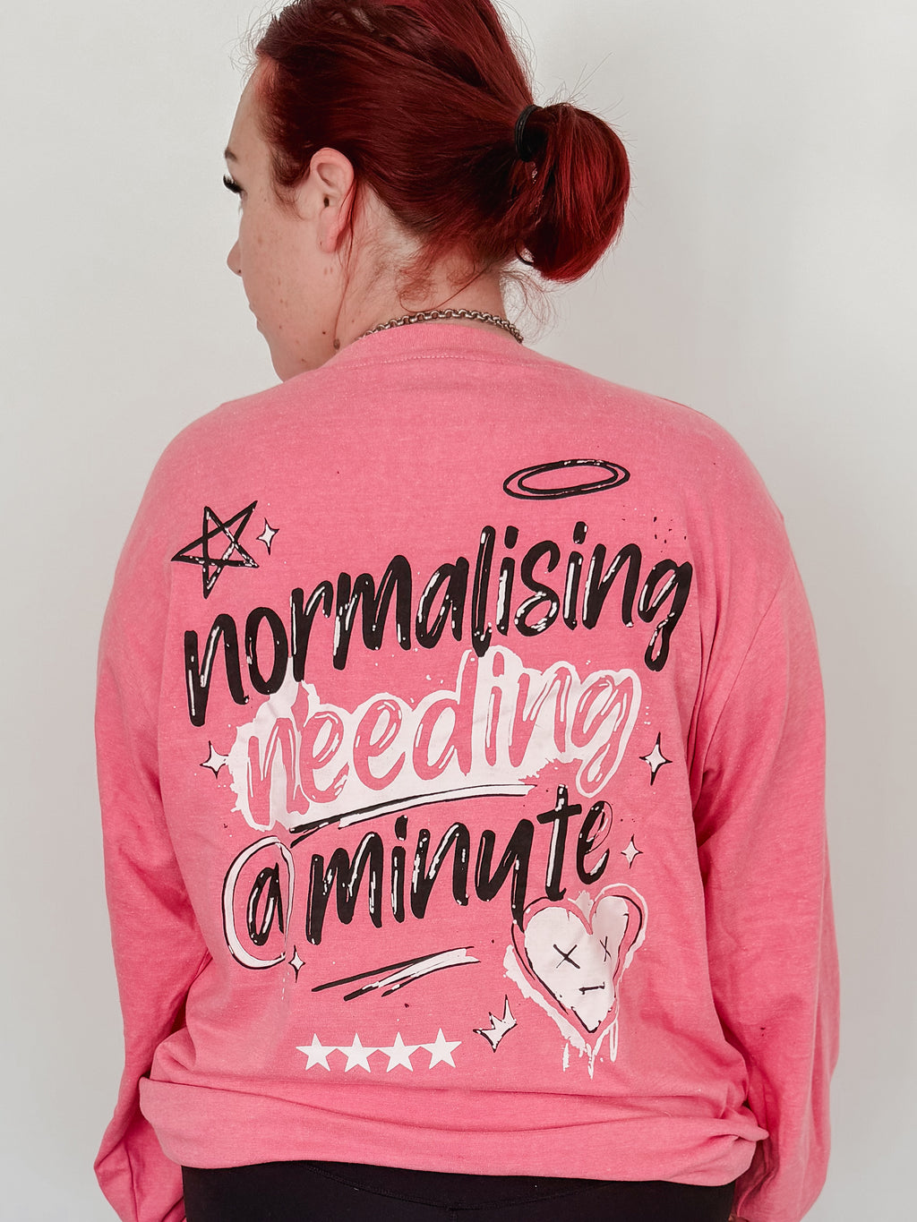 Needing A Minute Long Sleeve Tee