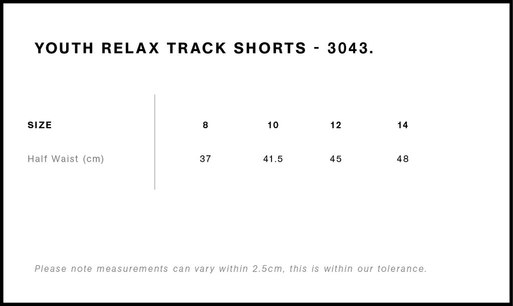 Kid's Track Shorts (PRE-ORDER) 3043