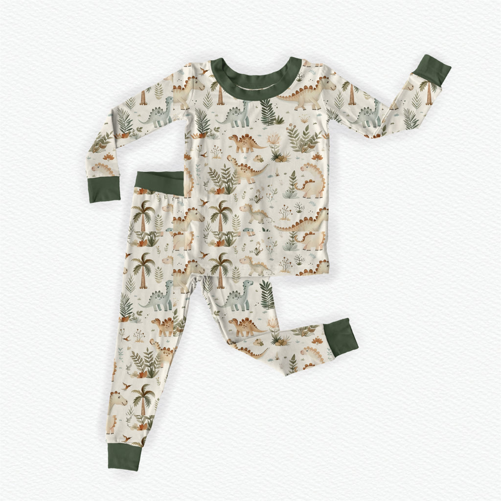 Dino bamboo pj’s