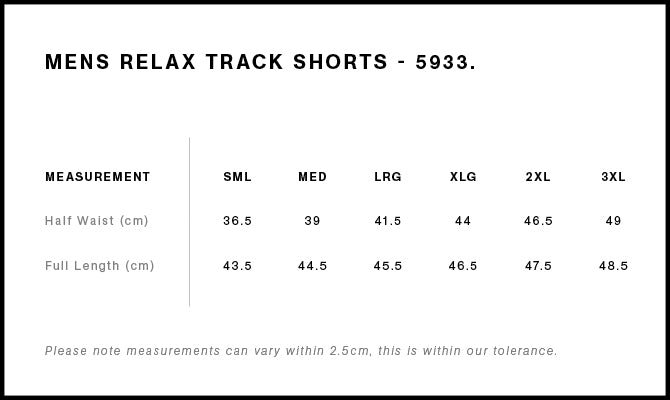 Men's Track Shorts (PRE-ORDER)