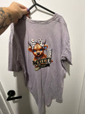 Purple acid wash
