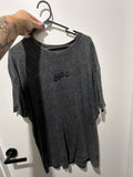 Acid wash tee
