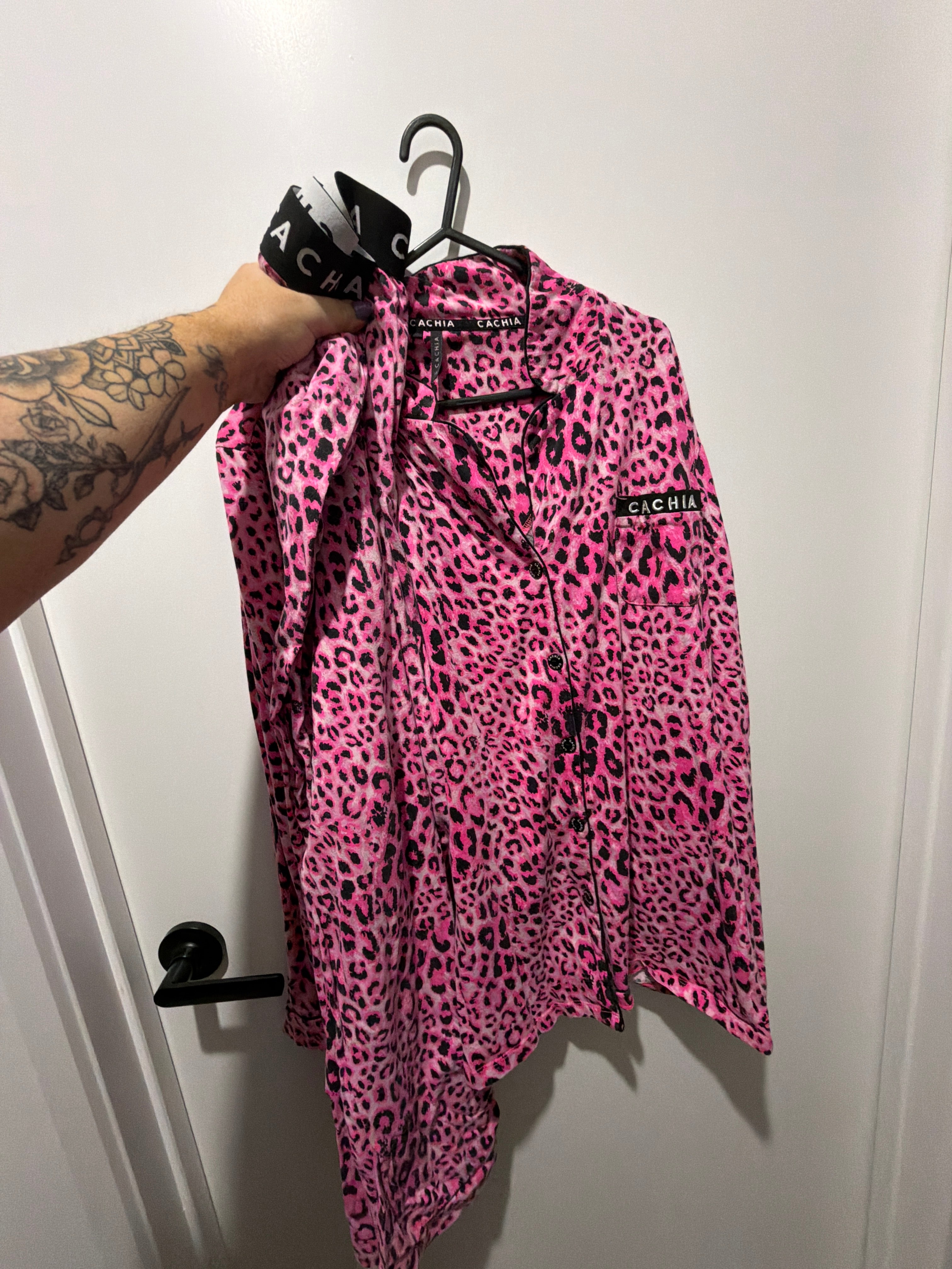 Pink winter Cachia pjs
