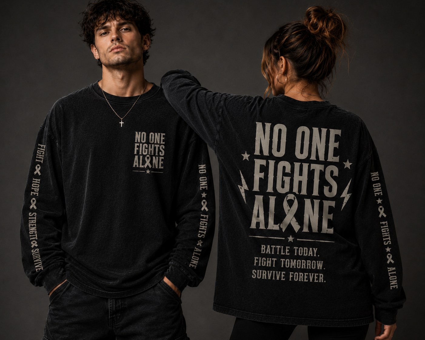 Cancer Long Sleeve Tee