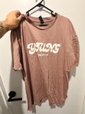 Haze tee with puff print