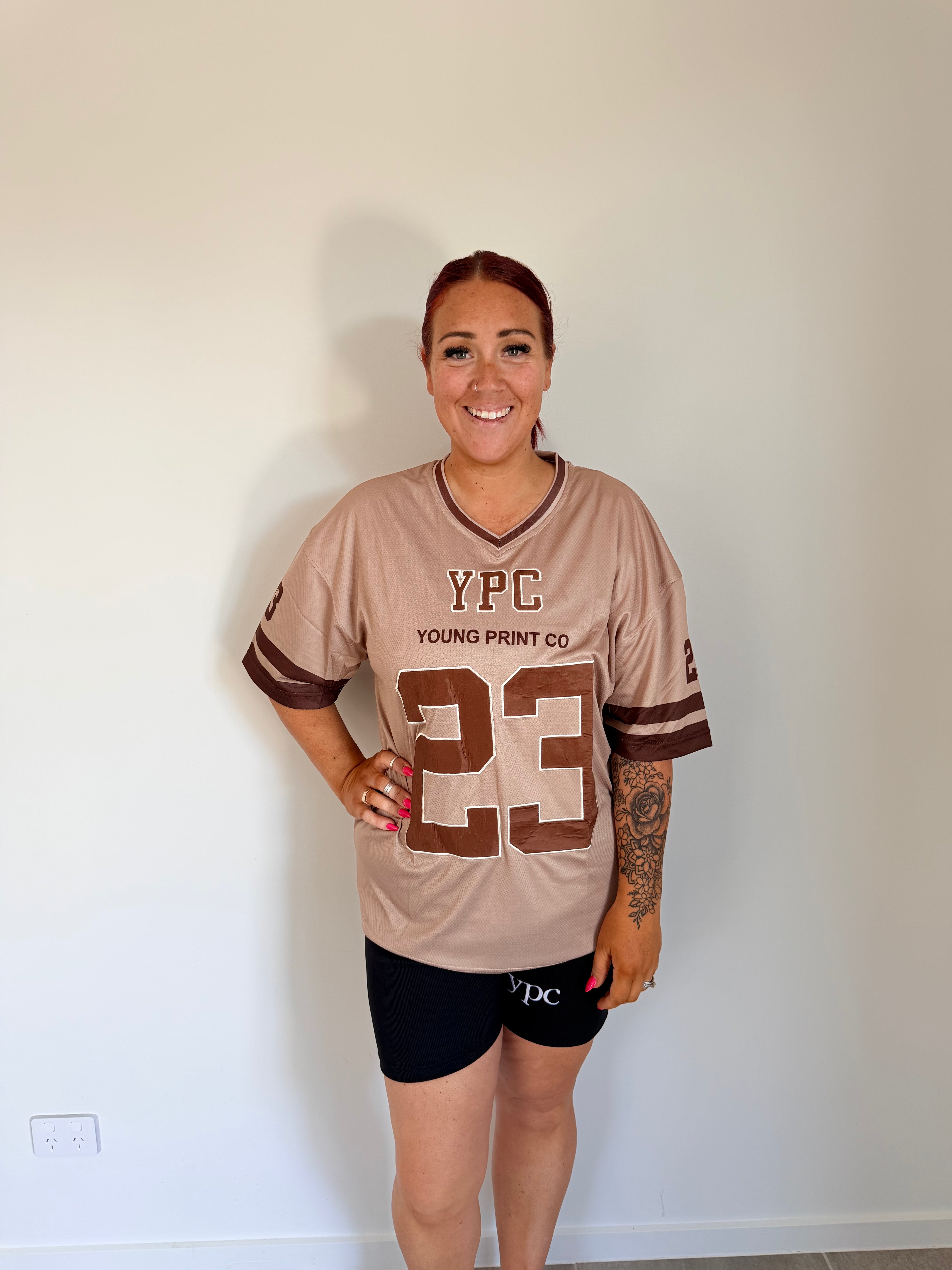 Beige YPC Jersey
