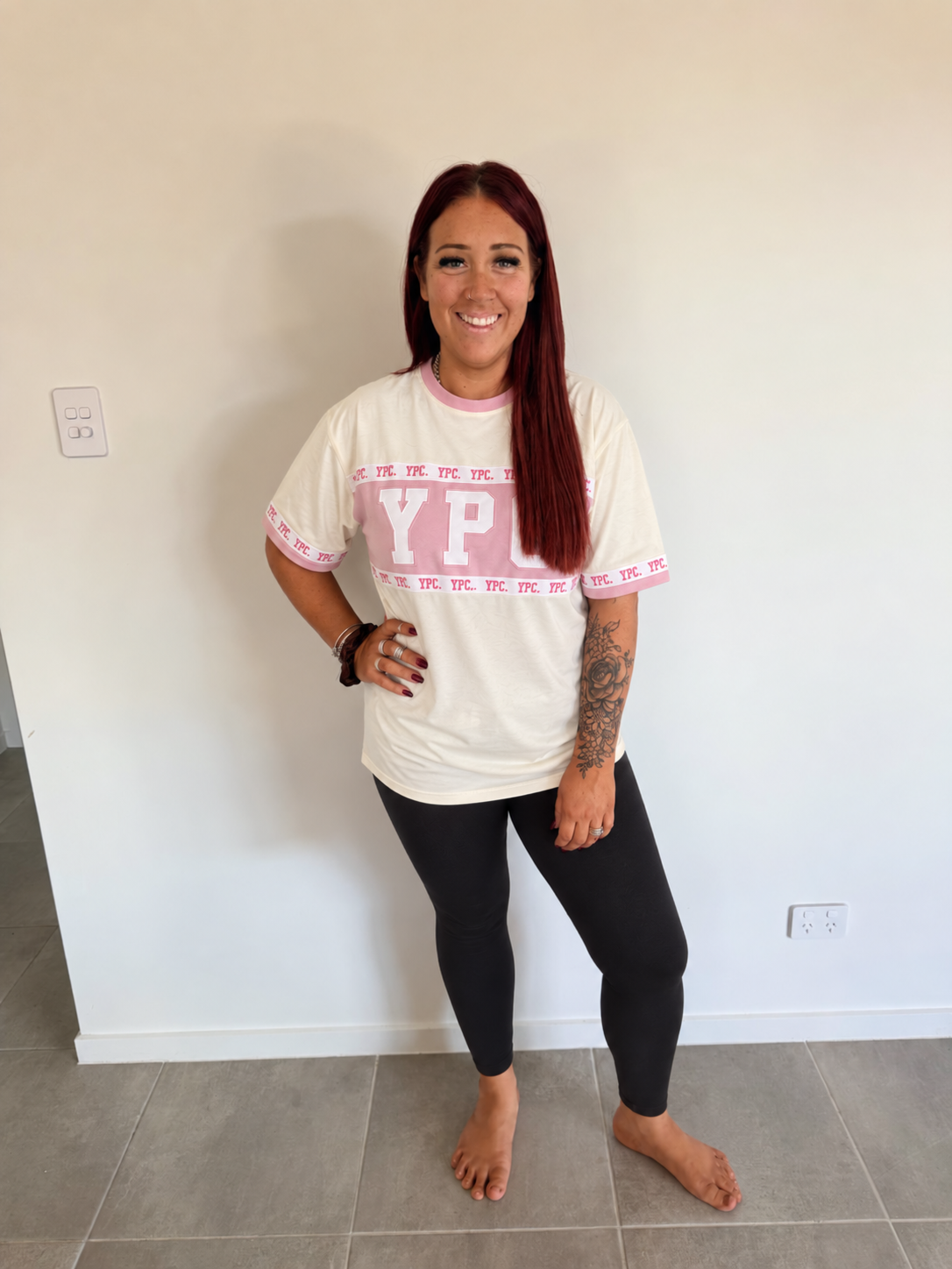 Beige YPC Tee